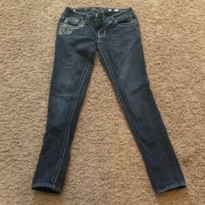 Miss Me Women's Dark Blue Skinny Jeans